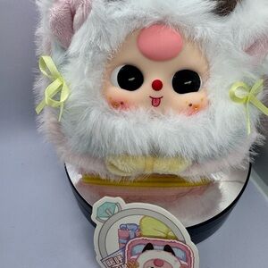 Jewelry Box Baby Three Cute Furry Animal-Themed Bag